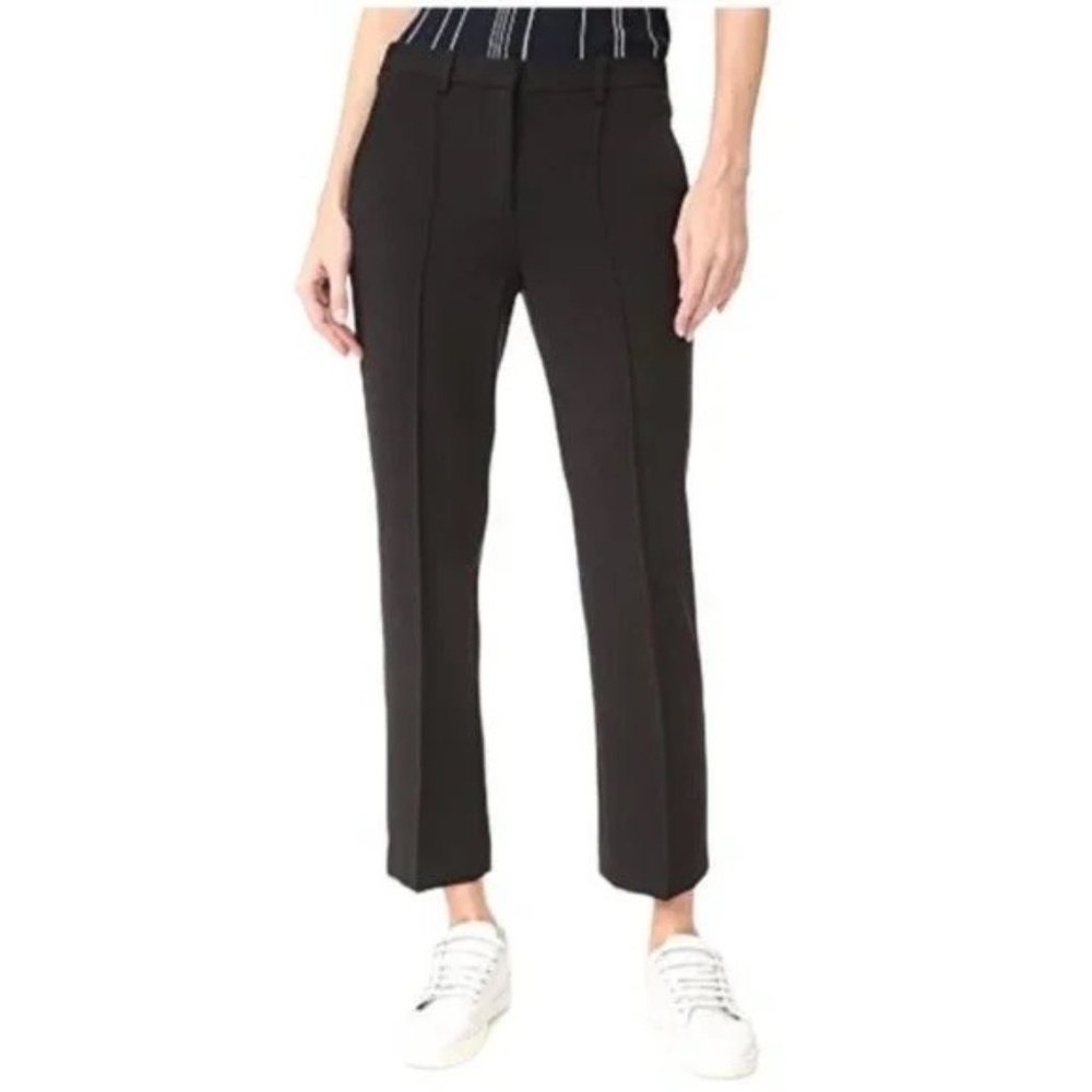 THEORY Hartsdale Wool-Blend Stretch Pants in Black - NWT